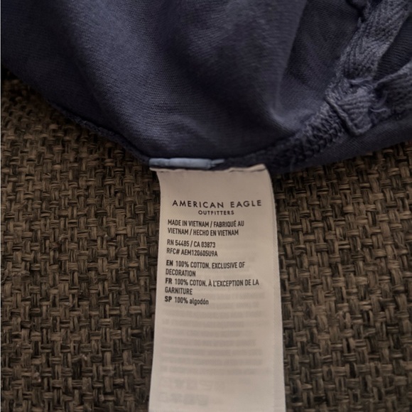 American Eagle Mens Long Sleeve Super Soft Oversized Fit Tee Shirt - Picture 4 of 4